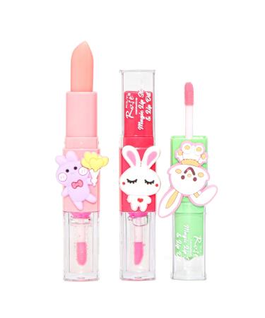 Roesia Rose Cosmetics Rose 6-Piece Double-Sided Magic Lip Gloss Set & Magic Lip Oil - Lip Stick - Buy Online on GoSupps.com