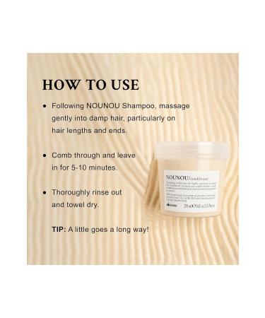 Davines NOUNOU NOURISHING AND PROTECTIVE 3.0 PH CONDITIONER (250ML) EVA-NO312