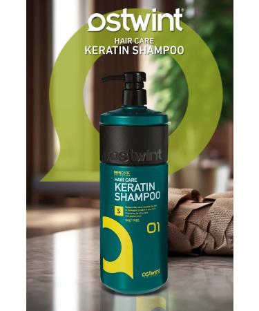 Ostwint Shampoo Keratin 1000 ml - Buy Online on GoSupps.com