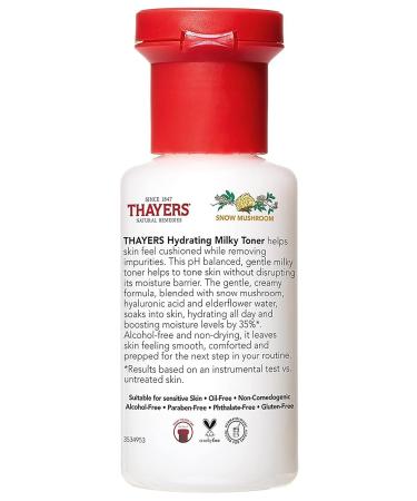 Thayers Snow Mushroom & Hyaluronic Acid Moisturizing Facial Toner 89ML - Buy Online on GoSupps.com