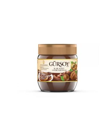 Gursoy Gluten-free Cocoa Hazelnut Cream 400 gr (PACK OF TWO)