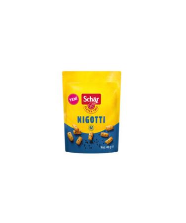 Schar Nigotti Mini Crackers with Black Seeds 40 Gr (Pack of two)