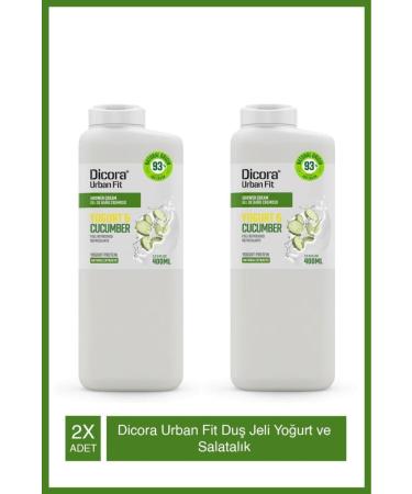 DICORA URBAN FIT Dicora Urban Vitamin B Yogurt and Cucumber Fit Shower Gel 400 ml