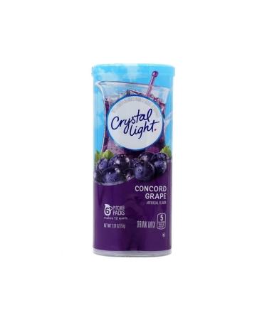 Crystal Light Concord Grape 6 Pack 57 gr