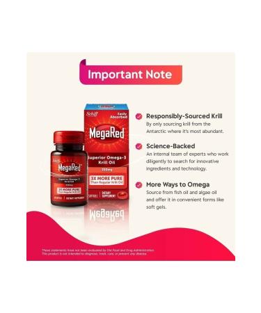 Schiff Megared Superior Omega-3 Krill Oil 60 Tablets 350 Mg