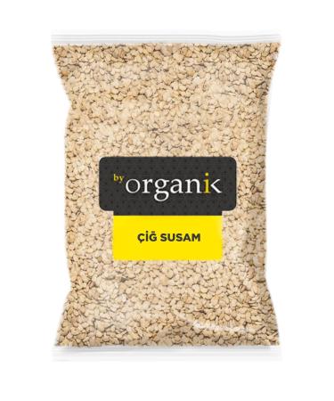 BY ORGANIC Raw Sesame 500 gr (Sifted No Additives)