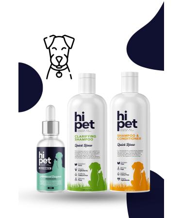 HiPet Special Set for Shedding Dogs