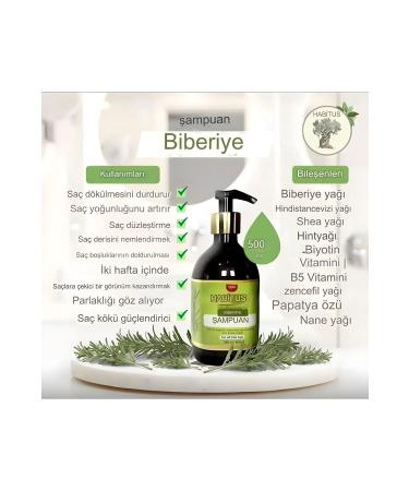 habitus Rosemary Shampoo 500ml - Buy Online on GoSupps.com