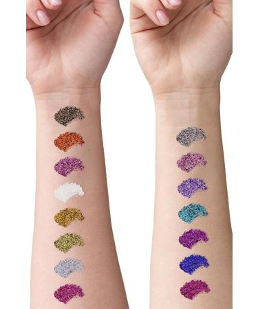 MUJGAN Glitter 15-Piece Glitter Eyeshadow Palette No:1 - Buy Online on GoSupps.com