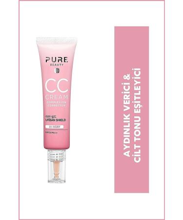PURE BEAUTY Cc Cream Spf50 Pa+++ Ivory 30 Ml. lws789534