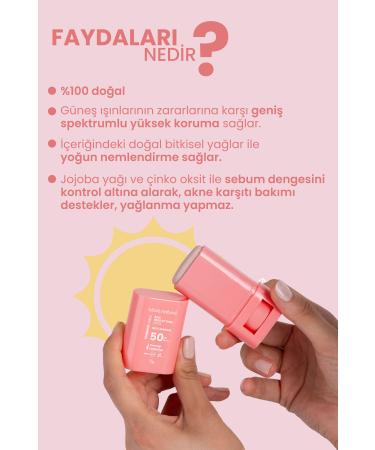 Bade Natural 50 SPF Tone Equalizer and Skin Brightener Pink High Protection Sunscreen Stick - Buy Online on GoSupps.com