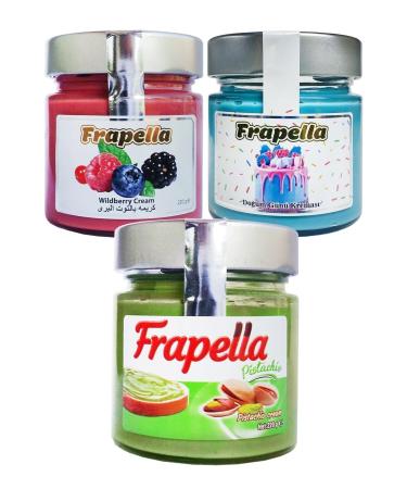 Frapella Birthday Cream Pistachio Cream Forest Fruit Cream 3 Pieces X 220 Gr.