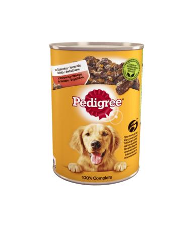 Mars PEDIGREE 400 GR CANNED STEAK 24 PACKS