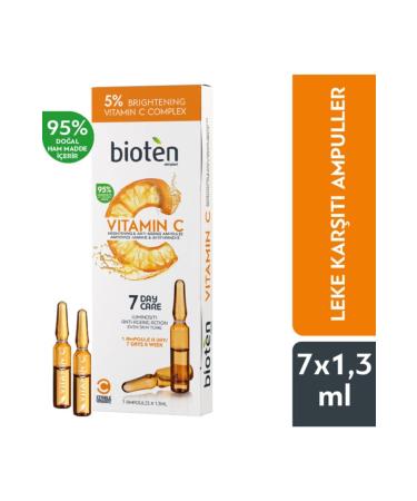 Bioten Vitamin C Brightening & Anti-Aging Ampoules 7 Day Care