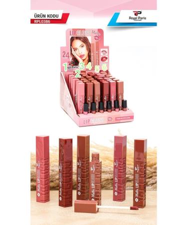 Royal paris Matte Lip Gloss Color 4