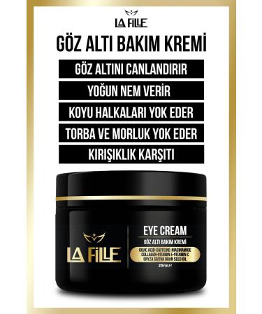 LAF LLE Under Eye Bags Dark Circles & Anti-Wrinkle Revitalizing Under Eye Cream 25ml