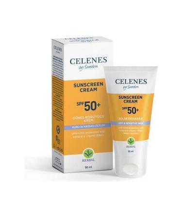 Celenes by Sweden Herbal Spf 50 Dry and Sensitive Sun Cream 50 ml