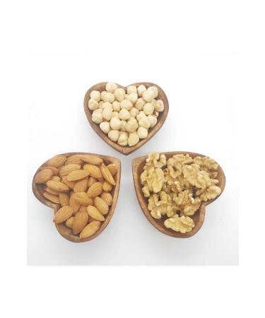 Dil eker 3-Piece Mixed Nuts (Raw Almonds Walnuts Hazelnuts) 750 grams
