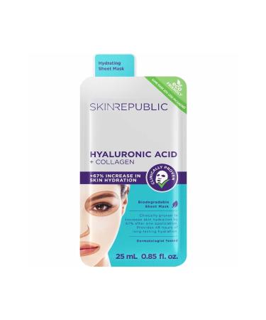 Skin Republic Hyaluronic Acid + Collagen Face Mask