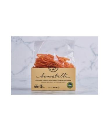Bonatelli Organic Red Lentil Pasta Sticks 300 G (PACK OF TWO)