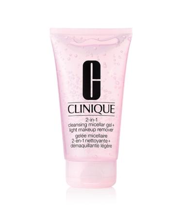 Clinique Make-up Remover - 2 in 1 Cleansing Micellar Gel & Light Make-up Remover 150 ml 020714896447