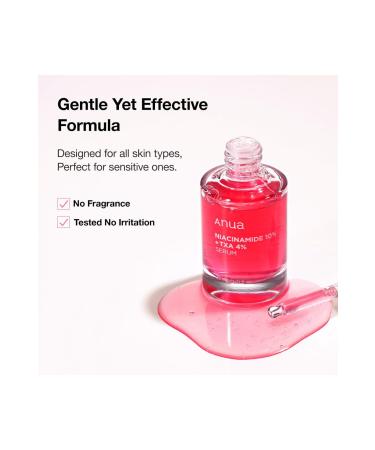 ANUA NIACINAMIDE 10% + TXA 4% SERUM 30ml - Buy Online on GoSupps.com
