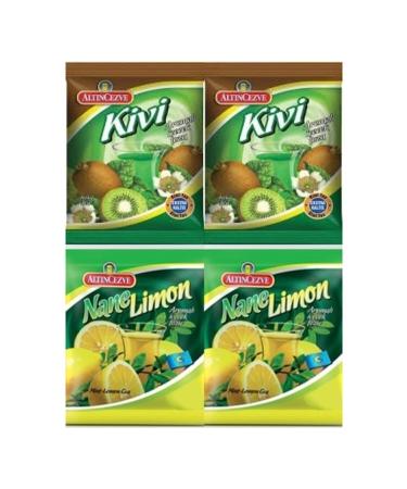 Alt ncezve 2 Kiwi & 2 Mint-Lemon Aromatic Powder Drink
