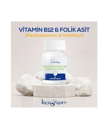 Dr. mit Akta Vitamin B12 & Folic acid - Active B9 - 30 Tablets - Buy Online on GoSupps.com
