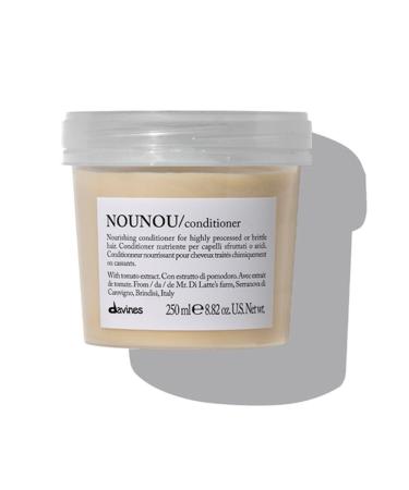 Davines NOUNOU NOURISHING CONDITIONER FOR OVER-PROCESSED DRY AND DAMAGED HAIR (250ML) EVA-NO203
