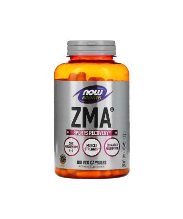 Now Foods Sport Zma Sports Recovery 180 Veg Capsules
