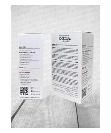 bakbunatural Bakbu Natural Rose Oil Skin Cleansing&Skin Care 30 ML - Buy Online on GoSupps.com