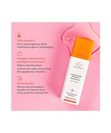 Drunk Elephant C-firma Fresh Day Serum - Firming and Brightening Serum for Damaged and Aging Skin 28 Ml - Buy Online on GoSupps.com