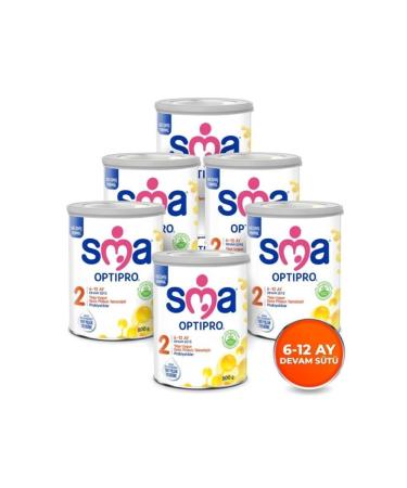 Nestle Sma Optipro 2 800 gr 6-12 Months Follow-On Milk (6-PIECE)