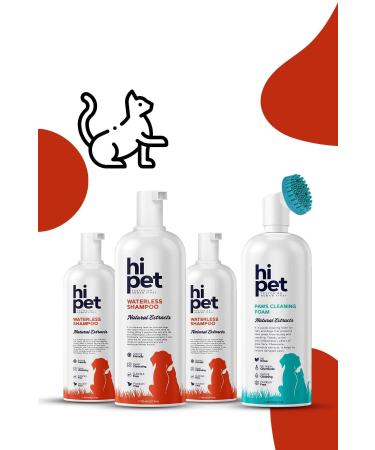 HiPet Ultra Cat Waterless Cleaning Set