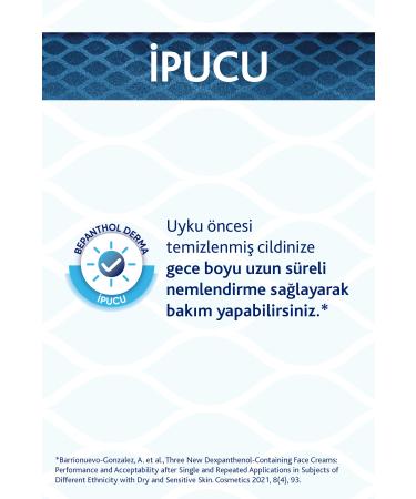 Bepanthol Derma Intensive Moisturizing Night Face Care Cream 50ml - Buy Online on GoSupps.com