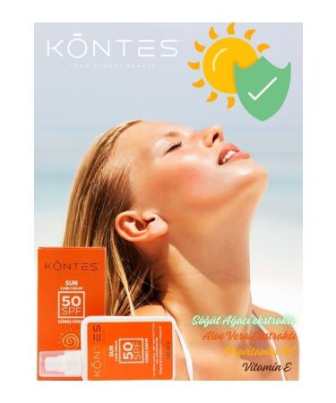 Kontes SUN CARE CREAM / VERY HIGH PROTECTION UVA / UVB SPF 50 - Buy Online on GoSupps.com