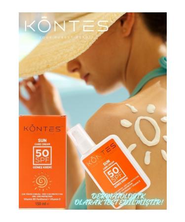 Kontes SUN CARE CREAM / VERY HIGH PROTECTION UVA / UVB SPF 50