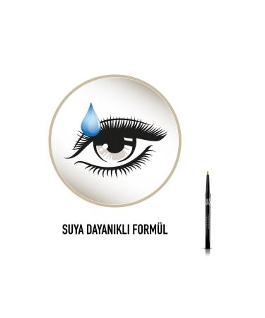 Max Factor Waterproof Gold Eyeliner - Excess Intensity Long Wear Eyeliner 01 Gold 4015600805302 - Buy Online on GoSupps.com