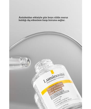 Luminosite Pigment White Vit-C Ampoule Care Serum - Anti-Spot Brightening Serum 30ml - Buy Online on GoSupps.com