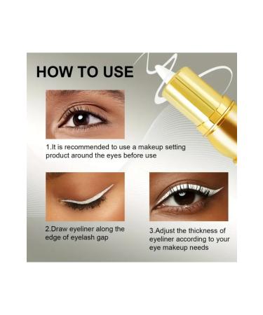 Lesvip's Oil Soft Version Matte Finish White Cream Eyeliner - Buy Online on GoSupps.com