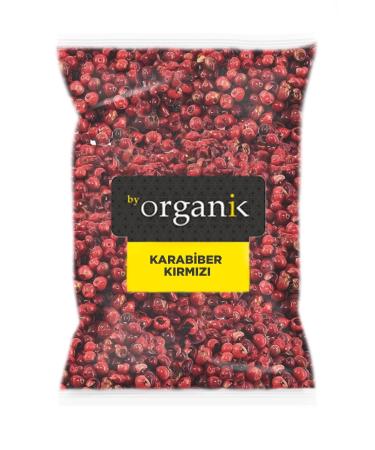BY ORGANIC Red Black Pepper 250 gr (Original Sifted No Additives)
