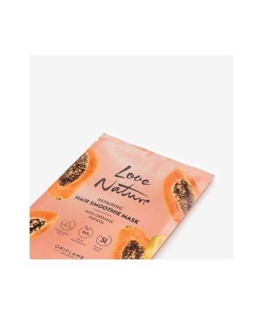 Oriflame Love Nature Organic Papaya Hair Mask to Repair Damaged Hair