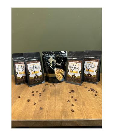 Selvi Han SELV HAN 250 GRAM TURKISH COFFEE x 4 PIECES + 300 GRAM A N CHICKPEA