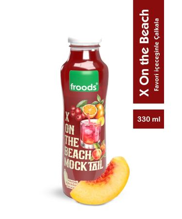 Froods X On The Beach Mocktail Juice (GLASS BOTTLE - METAL CAP)