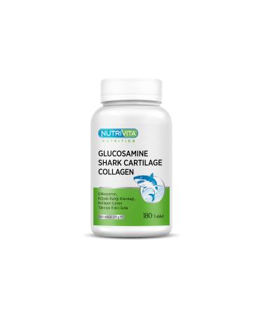Nutrivita Nutrition GLUCOSAMINE SHARK CARTILAGE COLLAGEN 180 TABLET