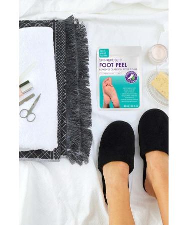 Skin Republic Peeling Effective Regenerating Foot Mask - Buy Online on GoSupps.com