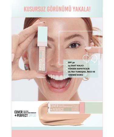 Pastel Show By Pastel Cover+Perfect Concealar SPF30 - SPF30 Ultra Concealer 302 Light Rose 7.8 ml - Buy Online on GoSupps.com