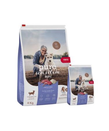 Mera Mini Adult Lamb Small Breed Adult Dog Food 4 Kg + 1 Kg