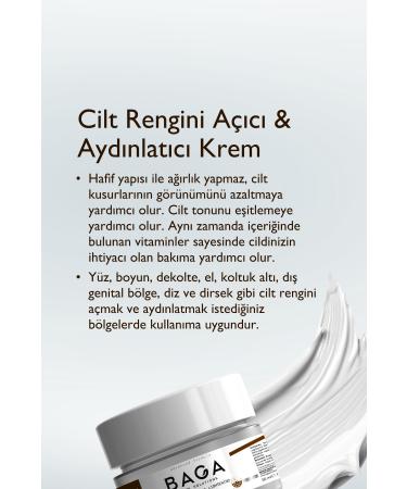 Baga Anti Dark Skin Lightening & Brightening Blemish Cream - Buy Online on GoSupps.com