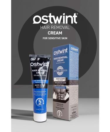 Ostwint Sensitive Skin Hair Removal Cream 100 ml Men - Buy Online on GoSupps.com